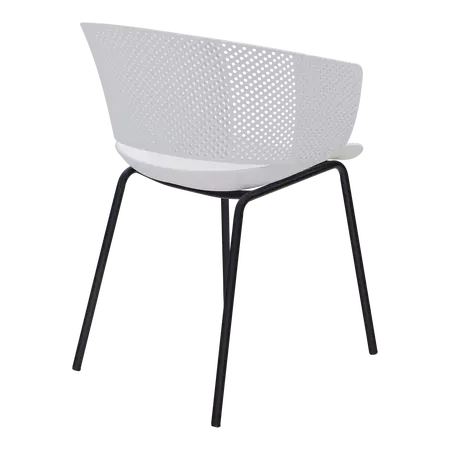 Stoel lille wit