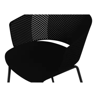 Stoel lille zwart detail