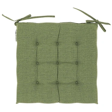 Stoelkussen senna 40x40x3cm groen