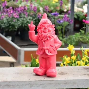 Stoobz kabouter f*ck you fuchsia 20cm - afbeelding 2