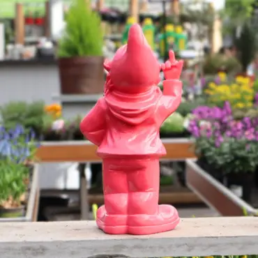 Stoobz kabouter f*ck you fuchsia 32cm - afbeelding 3