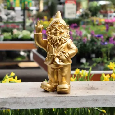 Stoobz kabouter f*ck you goud 20cm - afbeelding 2