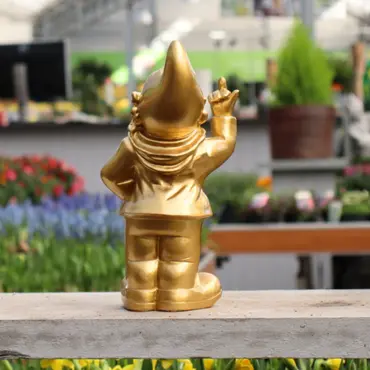 Stoobz kabouter f*ck you goud 32cm - afbeelding 3