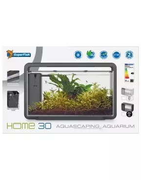 Superfish Home 30 aquarium zwart
