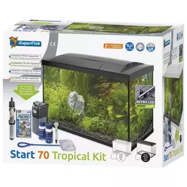 Superfish Start 70 tropical kit wit
