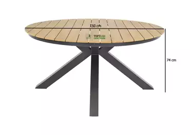 Tuintafel Arezzo rond 150cm
