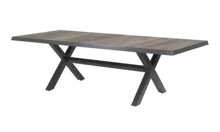 Tafel Castilla 2.0 negro 243x103cm