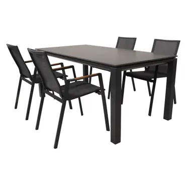 Tafel monaco negro l180b90cm - afbeelding 3