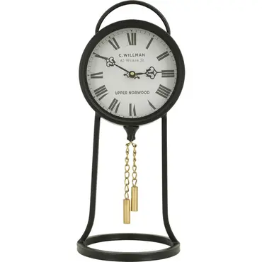 Tafelklok bordeaux l19.5h47cm