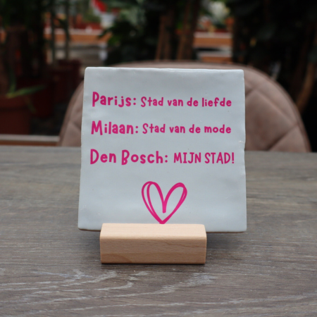 Tegeltje Den Bosch mijn stad