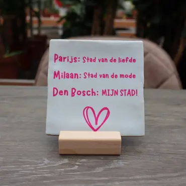 Tegeltje Den Bosch mijn stad