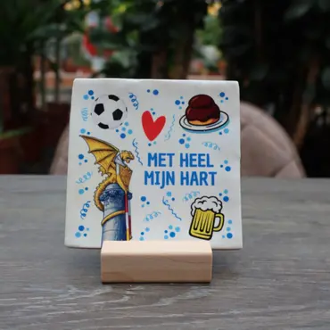Tegeltje Met heel mijn hart