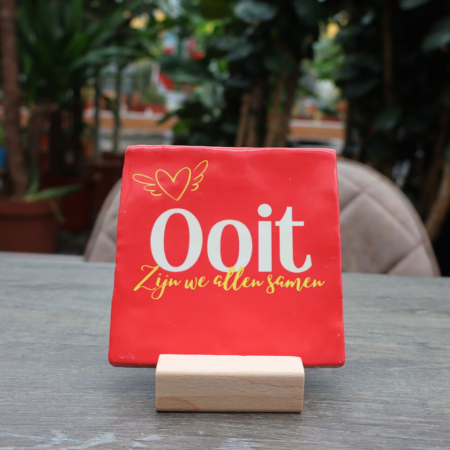 Tegeltje Ooit