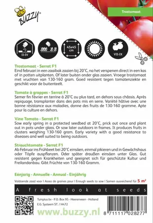 Trostomaat Serrat F1 - afbeelding 2