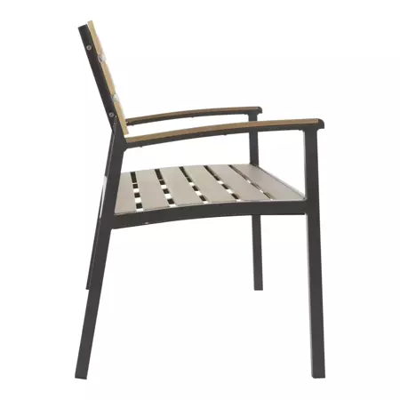 Tuinbank Arezzo metaal 120cm