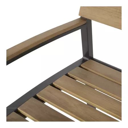 Tuinbank Arezzo metaal 120cm