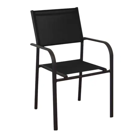 Tuinstoel DUCA  Graphite/Black - afbeelding 2