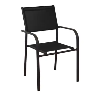 Tuinstoel DUCA  Graphite/Black - afbeelding 2