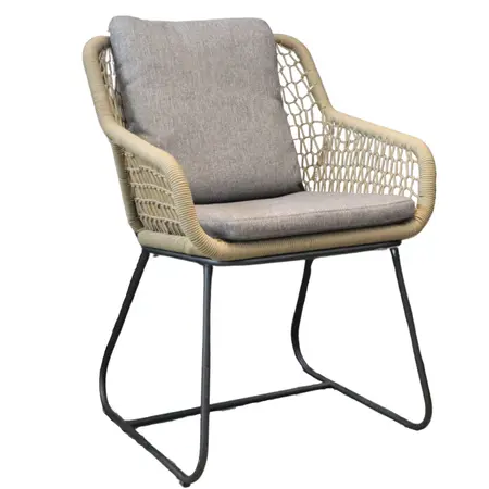 Tuinstoel Portofino touw - Groen - afbeelding 1