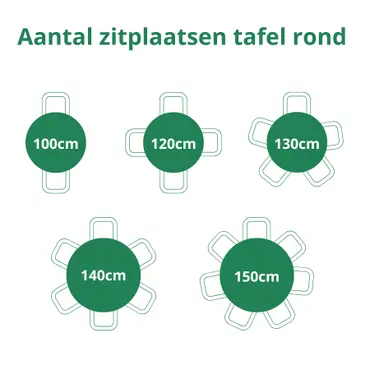 Tuintafel Rond crest Ø90cm - afbeelding 7