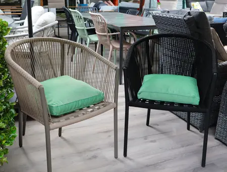 Unique Living Boxkussen Bliss outdoor 42x42x5cm forest green - afbeelding 2