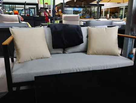 Unique Living Kussen Bliss outdoor 45x45cm sand - afbeelding 2