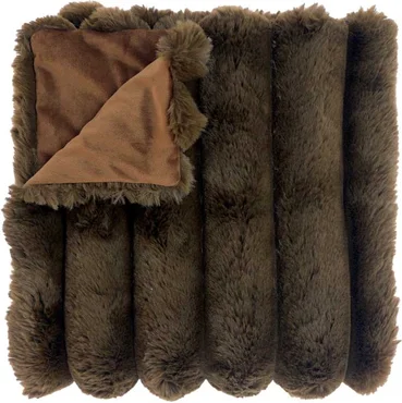 Unique Living plaid liebe 200x150cm taupe