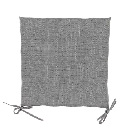 Unique Living Stoelkussen Bliss outdoor 40x40x3cm Dark grey - afbeelding 1