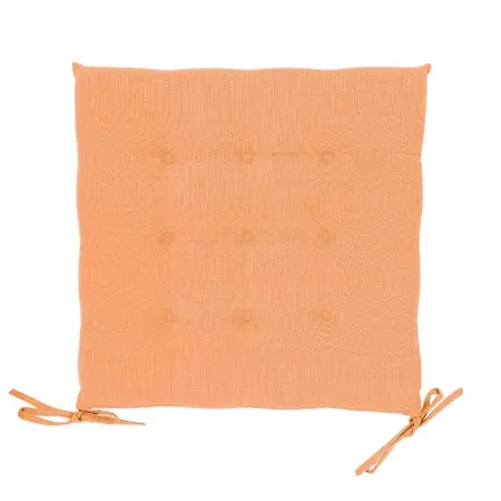 Unique Living Stoelkussen Bliss outdoor 40x40x3cm orange - afbeelding 1
