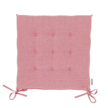 Unique Living Stoelkussen Bliss outdoor 40x40x3cm pink