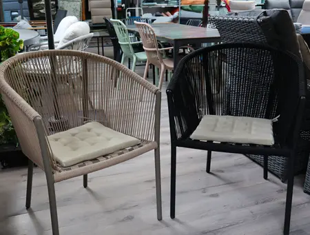 Unique Living Stoelkussen Bliss outdoor 40x40x3cm tea green - afbeelding 2