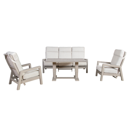 Valerio Loungeset Taupe PRE-ORDER - afbeelding 1
