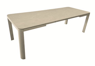 Vita Alma Tafel Uitschuifbaar 160 x 90 tot 210 x 90  Creme