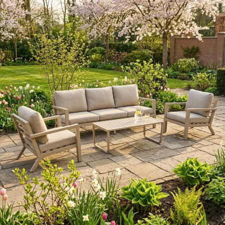 Vita Emerson Loungeset - Beige - afbeelding 2