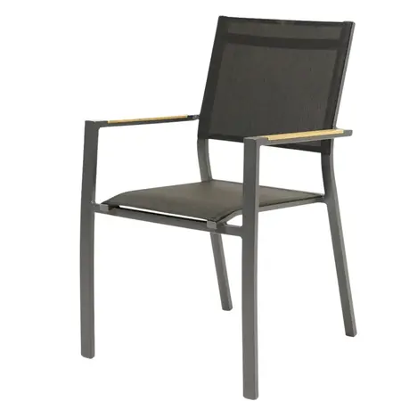 Vita Games Stapelstoel Antraciet