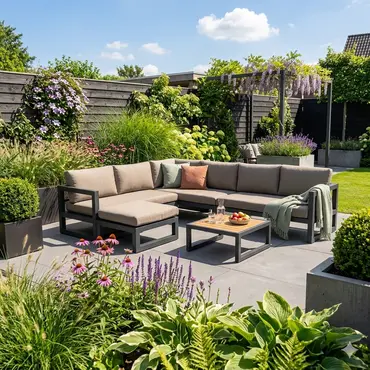 Vita Grosso 4 -delige Hoekbank Antraciet - afbeelding 2