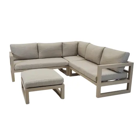 Vita Grosso loungeset hoekbank Beige - afbeelding 1
