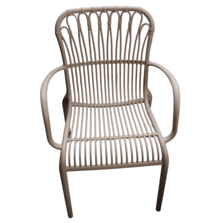 Vita Madrid stapelstoel Taupe