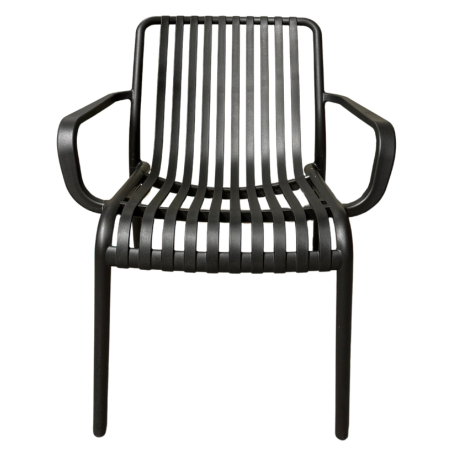 Vita Porto Loungestoel - Zwart