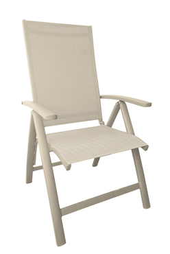 Vita Primero Inklapbare Tuinstoel Creme