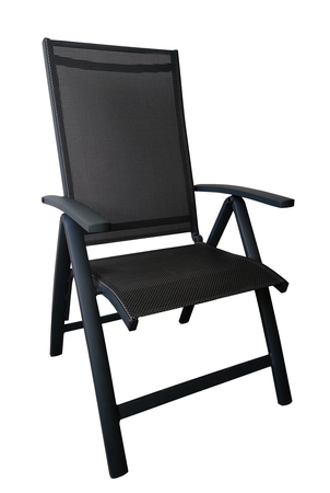 Vita Primero Inklapbare Tuinstoel Graphite