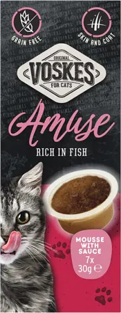 Voskes Amuse mousse sauce rijk aan vis 7x30g