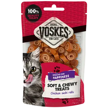 Voskes Sushi rolls kip 60g