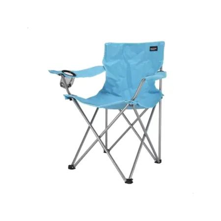 Vouwstoel metaal licht blauw