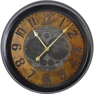 Wandklok perth d64.5h11cm