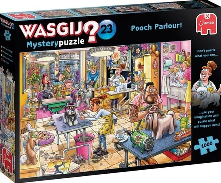 Wasgij Mystery 23 Hondentrimsalon Puzzel (1000 stukjes)