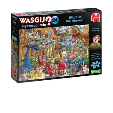 Wasgij Mystery 24 - Paniek in het Museum Puzzel (1000 stukjes)