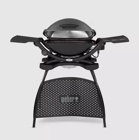 Weber elektrische barbecue q2400 stand+werkblad