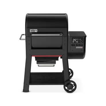 Weber houtskool barbecue searwood 600 24 pallet smoker zwart