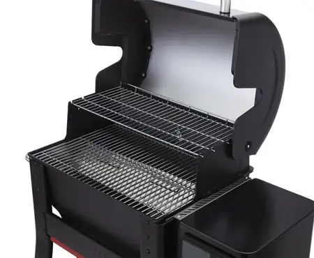 Weber houtskool barbecue searwood 600 24 pallet smoker zwart